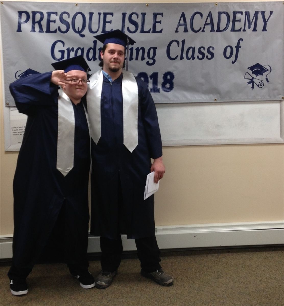 Justin Tough Graduate