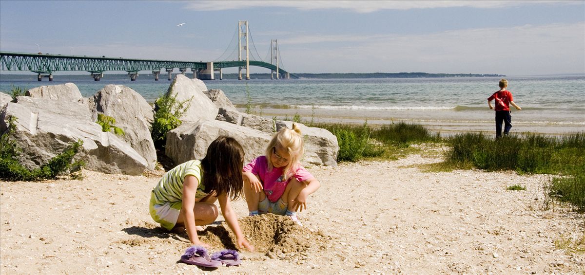 Kids on Beach